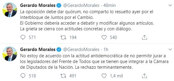 tweet morales