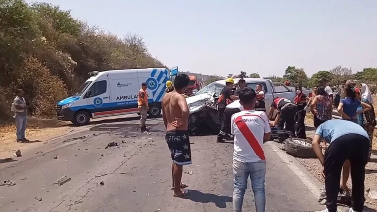 Accidente rutero a la altura de San Pedro