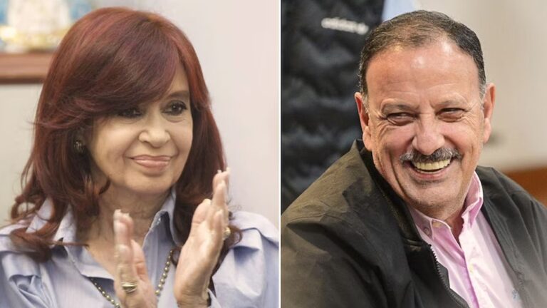 Cristina KIrchner y Ricardo Quintela