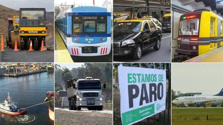 Paro del transporte