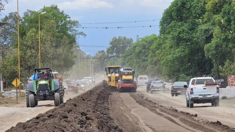 Pavimentación ruta 42