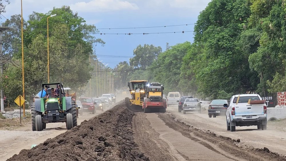 Pavimentación ruta 42