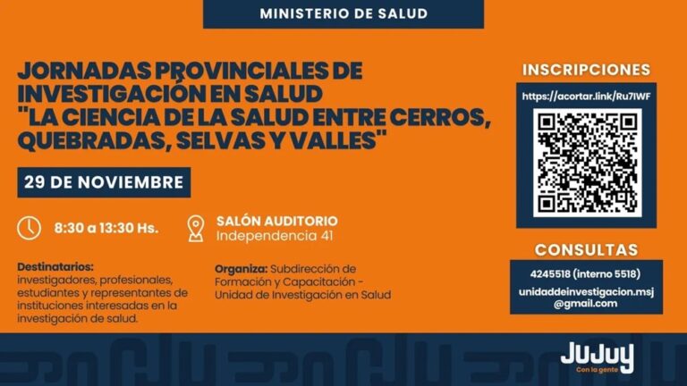 Jornadas provinciales de salud