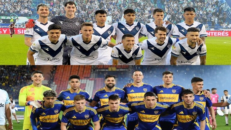 Semifinal de la Copa Argentina. Vélez y Boca Juniors