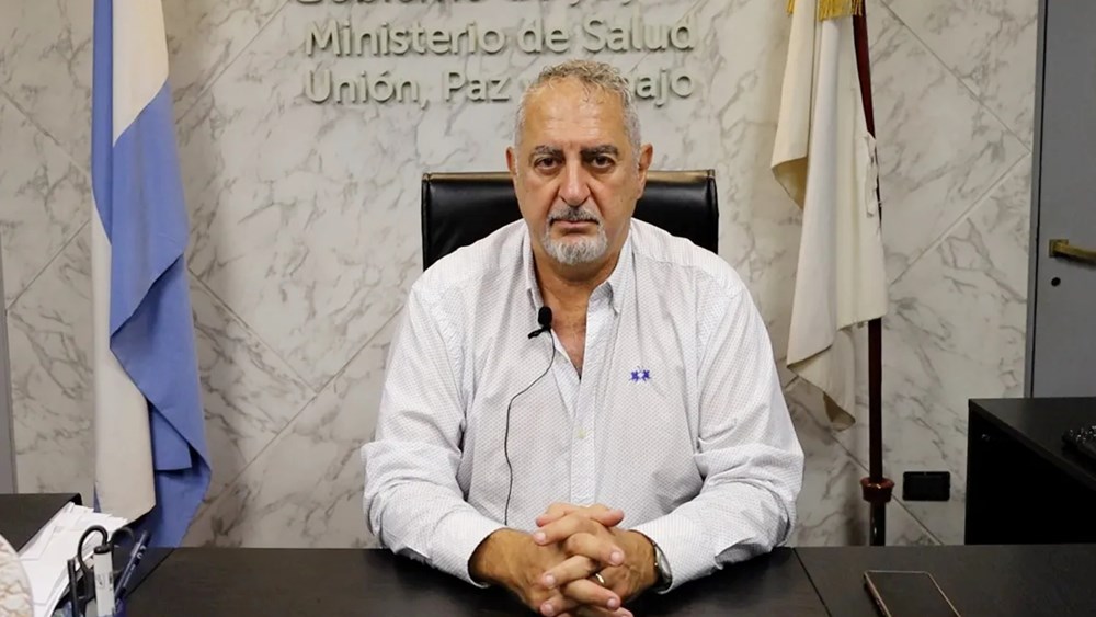 Ministro de Salud Gustavo Bouhid