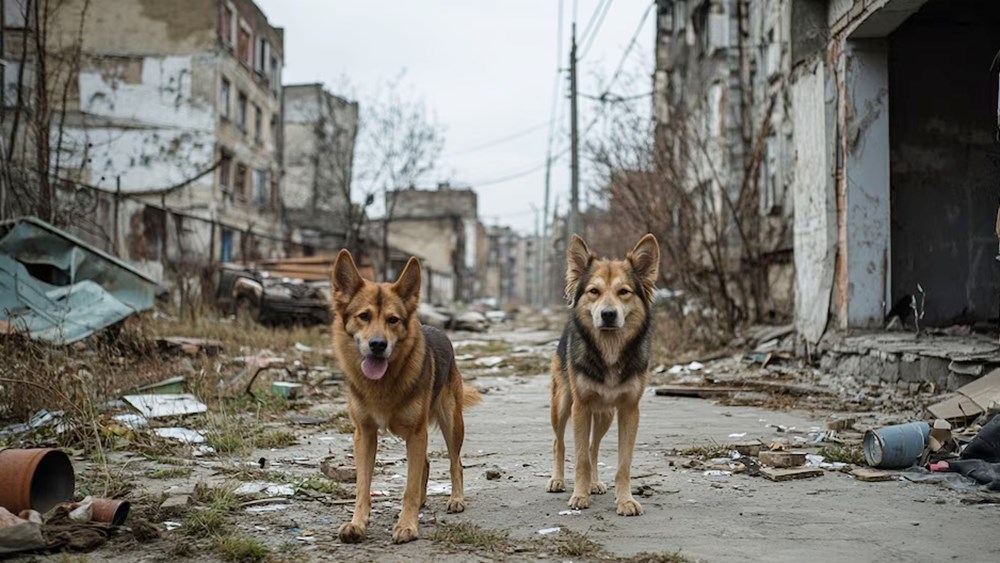 Perros de Chernobyl