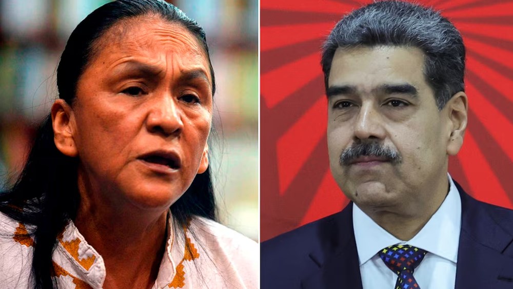 Milagro Sala y Nicolás Maduro