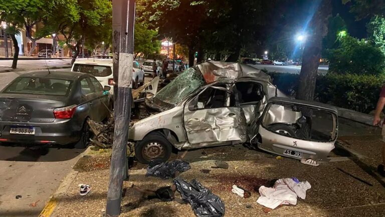 Fatal accidente en Rosario