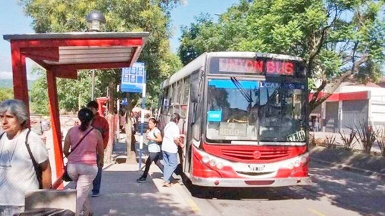 Colectivos, nueva tarifa