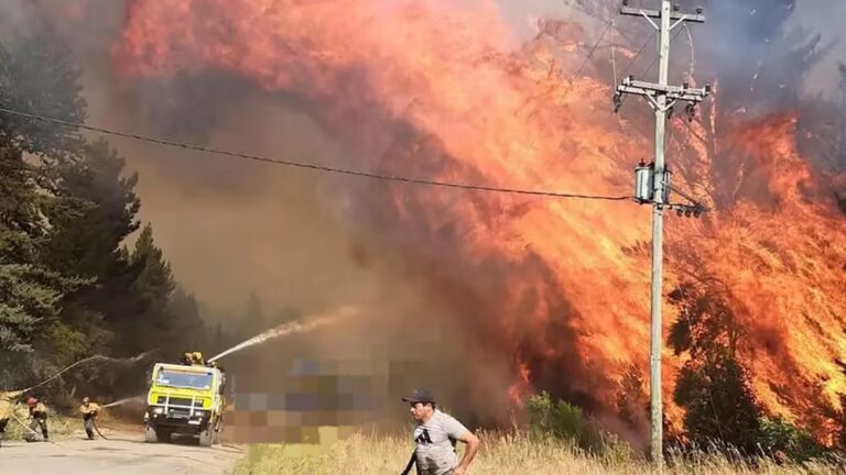 Incendios en El Bolsón