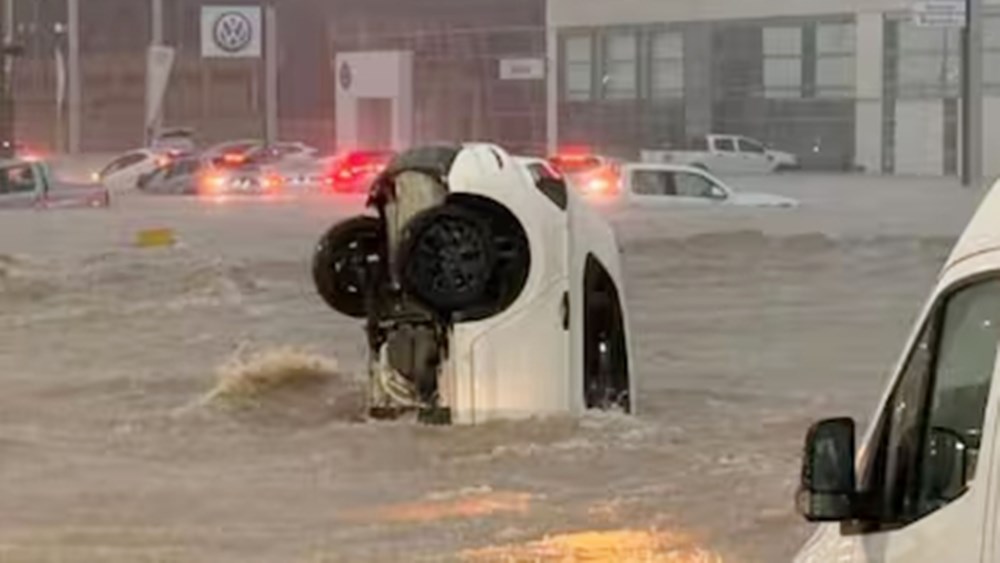 Temporal en Bahía Blanca